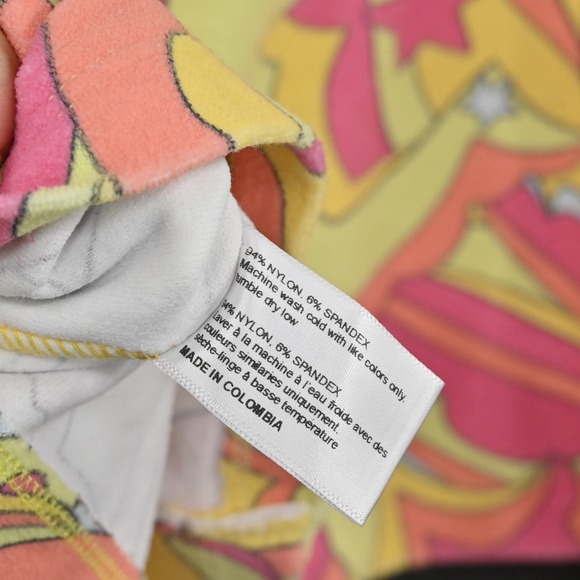 Frankies Bikinis Womens‎ Cheri Terry Cardigan Size S Psychedelic Print Cropped - Picture 7 of 11